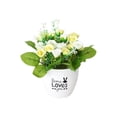 thumbnail image 1 of GreenHome Arrangement Floral Fleurs Réalistes pour Centre de Table Élégant de Bureau à Domicile, 1 of 5