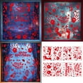 thumbnail image 2 of Sinyiin 8 Sheets Horror Bloody Footprint Static Decal Horror Party Decorations No Residues, 2 of 18