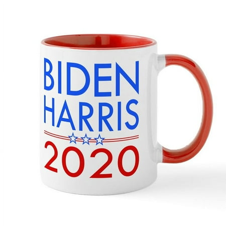 

CafePress - Biden Harris 2020 - 11 oz Ceramic Mug - Novelty Coffee Tea Cup