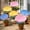 (1) 6 Pack Not Adjustable Umbrellas (2Yellow 2Pink 2Blue), variant on General Plant Umbrellas for Outdoor Plants, Garden Umbrella Shade for Potted Plants and Garden Beds, Provide Shade to Defend Plants From Blazing Sun