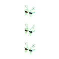 thumbnail image 3 of Qarigey Accesorios para fotos Gafas de sol de ojos grandes a prueba de agua Gafas de cumpleaños clásicas de plástico Fiesta feliz Gafas de Type1 NO1, 3 of 6