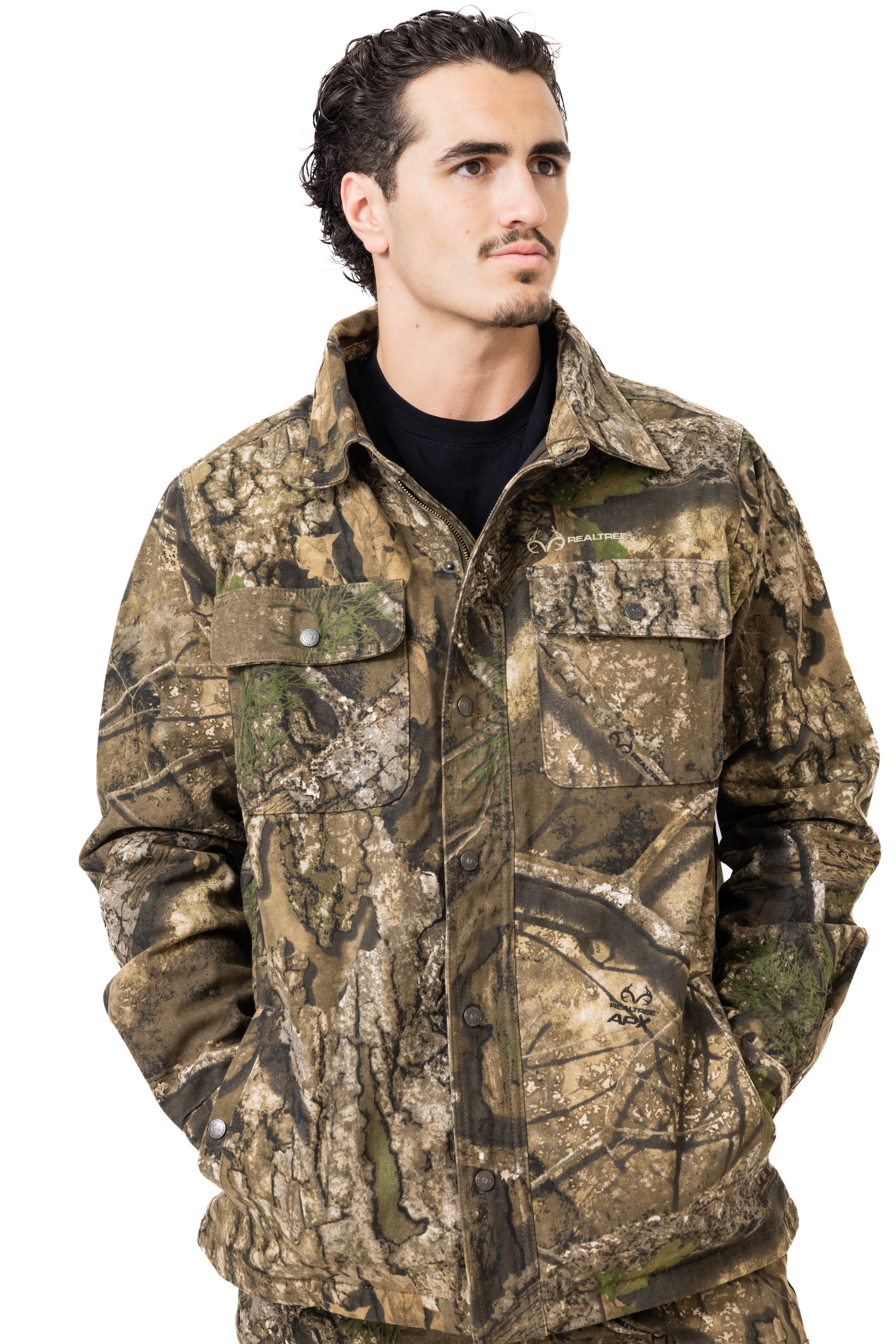 エルエルビーンINSULATE HUNTING JACKET REAL TREE Realtree Men's Camo Farmhand Insulated Canvas Duck Work Hunting