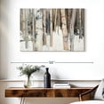 thumbnail image 3 of Elephant Stock Warm Winter Light I Wall Art - Horizontal Canvas Wall Art - Living Room Wall Decor - Nature Canvas - Gray And Beige Decor By Julia Purinton - 39" x 26", 3 of 8