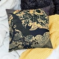 thumbnail image 2 of BANET Halloween Pillow Covers Halloween Night and Art Print with Black Animal Decorative Throw Pillow Covers Square Pillowcase Outdoor Cushion Cover 20x20in, 2 of 5