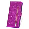 thumbnail image 2 of Case for FOXDOCK Samsung Galaxy S23 Plus Glitter Zipper Wallet Case with Short Hand Strap, 2 of 4