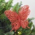 thumbnail image 4 of Coxeer Christmas Butterflies Decor Hollow 12PCS DIY Craft Butterfly Xmas Tree Ornament, 4 of 10