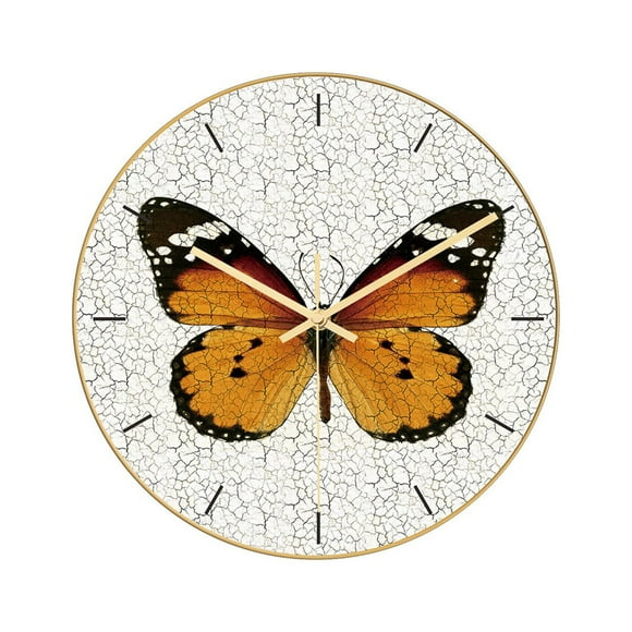 Wall Decorations for Living Room Pattern Stone Wall Clock Acrylic Living Room Decoration Clock for Living Room