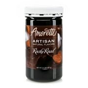 Amoretti - Natural Rocky Road Artisan Flavor Paste 2.2 lbs - Use In Pastry, Savory, Brewing & Ice Cream Applications, Preservative Free, Gluten Free, No Artificial Sweeteners, Highly Concentrated