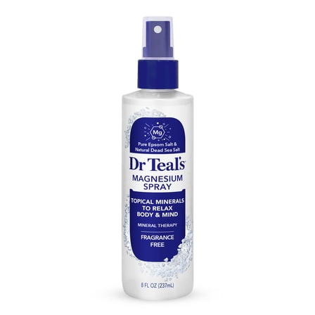 Dr Teal's Fragrance Free Magnesium Spray, 8 fl oz