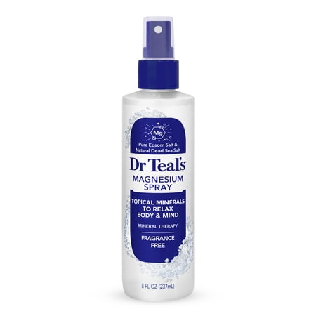 Dr Teal s Fragrance Free Magnesium Spray  8 fl oz