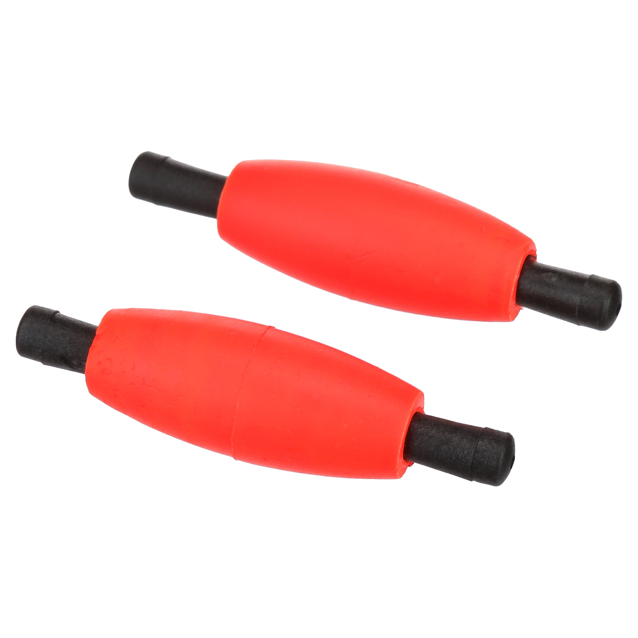 (2 pack) Betts Billy Boy Slotted Peg Cigar Bobbers Fishing Floats, Assorted Colors, 1/2", 4-pack