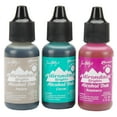 thumbnail image 2 of Tim Holtz Alcohol Ink .5oz 3/Pkg-Valley Trail-Raspberry/Pebble/Clover, 2 of 2