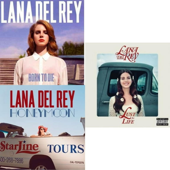 Born To Die & Honeymoon & Lust For Life [CD Bundle]