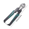 thumbnail image 2 of Dusknt Vanadium steel material mini 8 inch bolt cutter two-color handle non-slip insulated bolt cutter tool A, Aluminum Welding Wire,, 2 of 3
