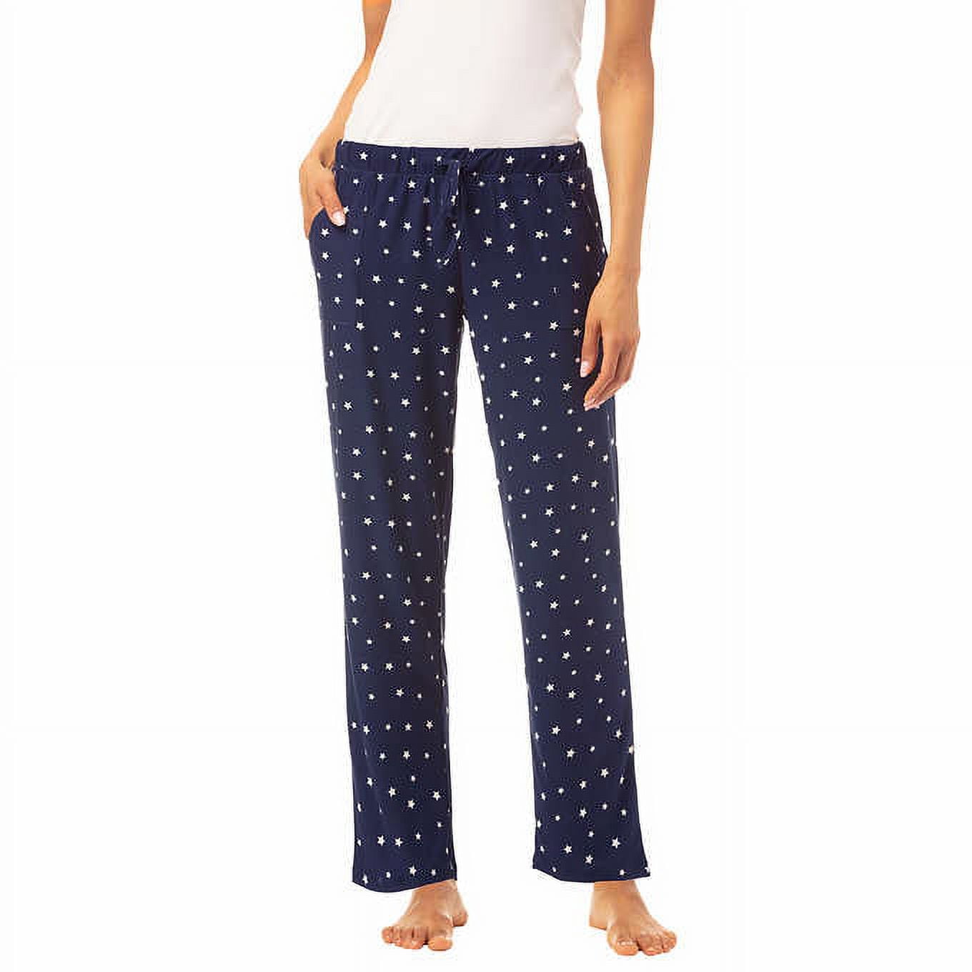 Lucky Brand, Intimates & Sleepwear, Lucky Brand Pajama Pants Womens Xl  Extra Large Dresden Blue Star Pockets Pull On