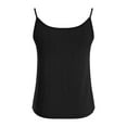 thumbnail image 4 of vigerkar Women Summer Tank Tops Casual V Neck Strappy Loose Beach Sleeveless Shirts Blouses (Black, XS), 4 of 5
