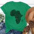 thumbnail image 4 of ZZwxWA Womens Tops Black History Month Printed Short Sleeved T-shirt Top Short-sleeved Round Neck Top/Shirt, 4 of 4