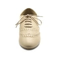 thumbnail image 3 of Ollio Women's Shoes Classic Lace Up Dress Low Flat Heels Oxfords M1914, 3 of 6