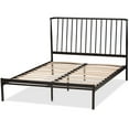 thumbnail image 4 of Baxton Studio Sabine Full Metal Spindle Platform Bed in Black, 4 of 8