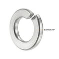 thumbnail image 3 of Uxcell 7/16-Inch 304 Stainless Steel Split Spring Lock Washer 50 Pack, 3 of 5