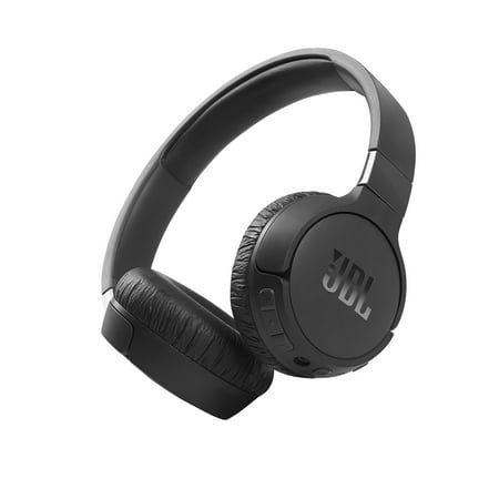 JBL Tune 660NC - Wireless, on-ear, active noise-cancelling headphones. - Black