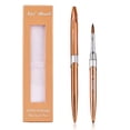 thumbnail image 1 of Pincel redondo para gel para aplicación de acrílico, pincel para manicura de uñas para mujeres, 1 of 6