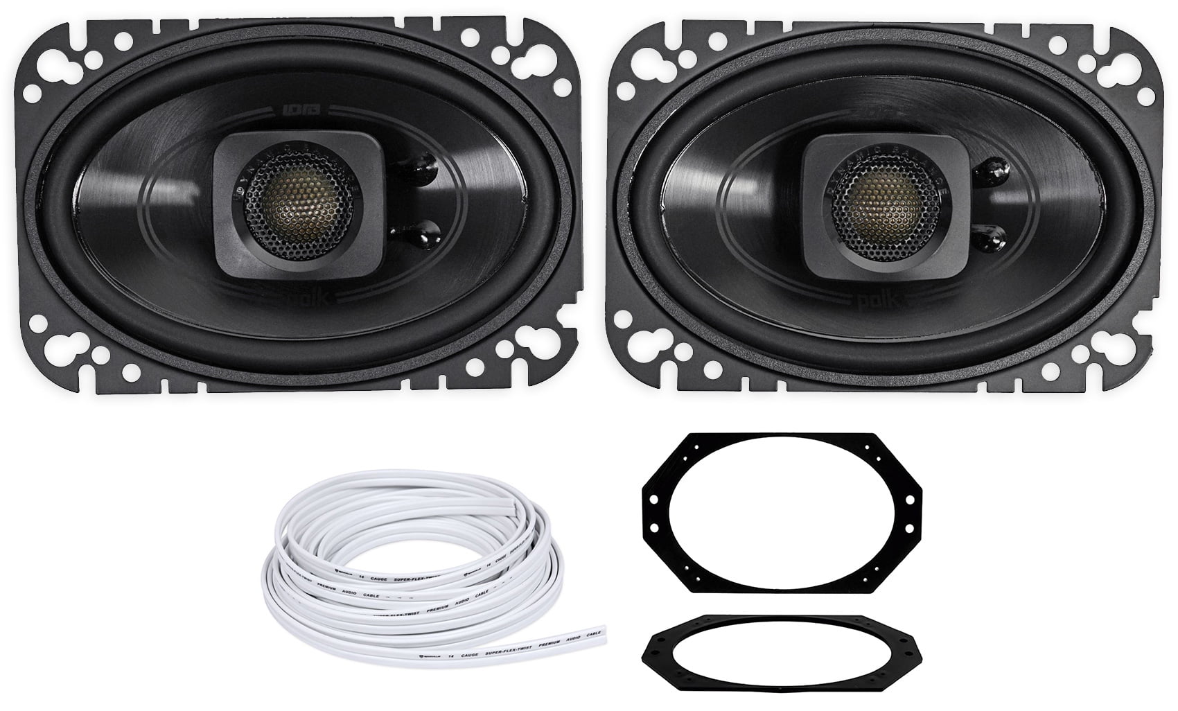 polk audio 4x6 speakers