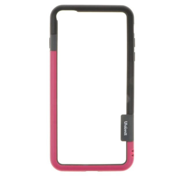 1 unidad Funda de silicona Suave Protección Para 7P/8P Rosa roja y negra