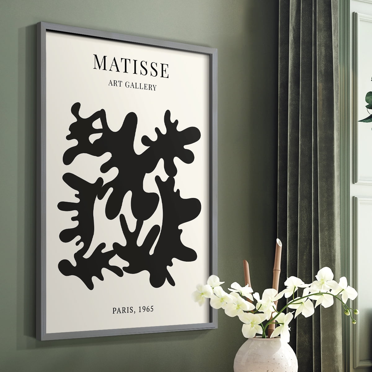 Matisse LXIX Framed Print - Solid Wood
