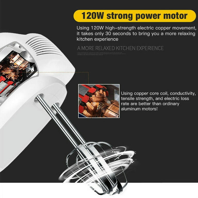 Multifunction Electric Milk Frother Foam Maker 120W High Power