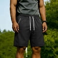 thumbnail image 2 of EOYWHK Mens Gym Shorts Quick Dry with Pockets Elastic Waist Athletic Shorts for Men Soft Lightweight Breathable Running Shorts for Men Black, Size M, 2 of 9