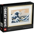 thumbnail image 3 of LEGO Art Hokusai The Great Wave Framed Japanese Wall Art Building Set - Unique 3D Puzzle Wall Decor for Home, Room, or Office - Arts and Crafts for Adults, Ages 18+ - Gift for Mother's Day - 31208, 3 of 8