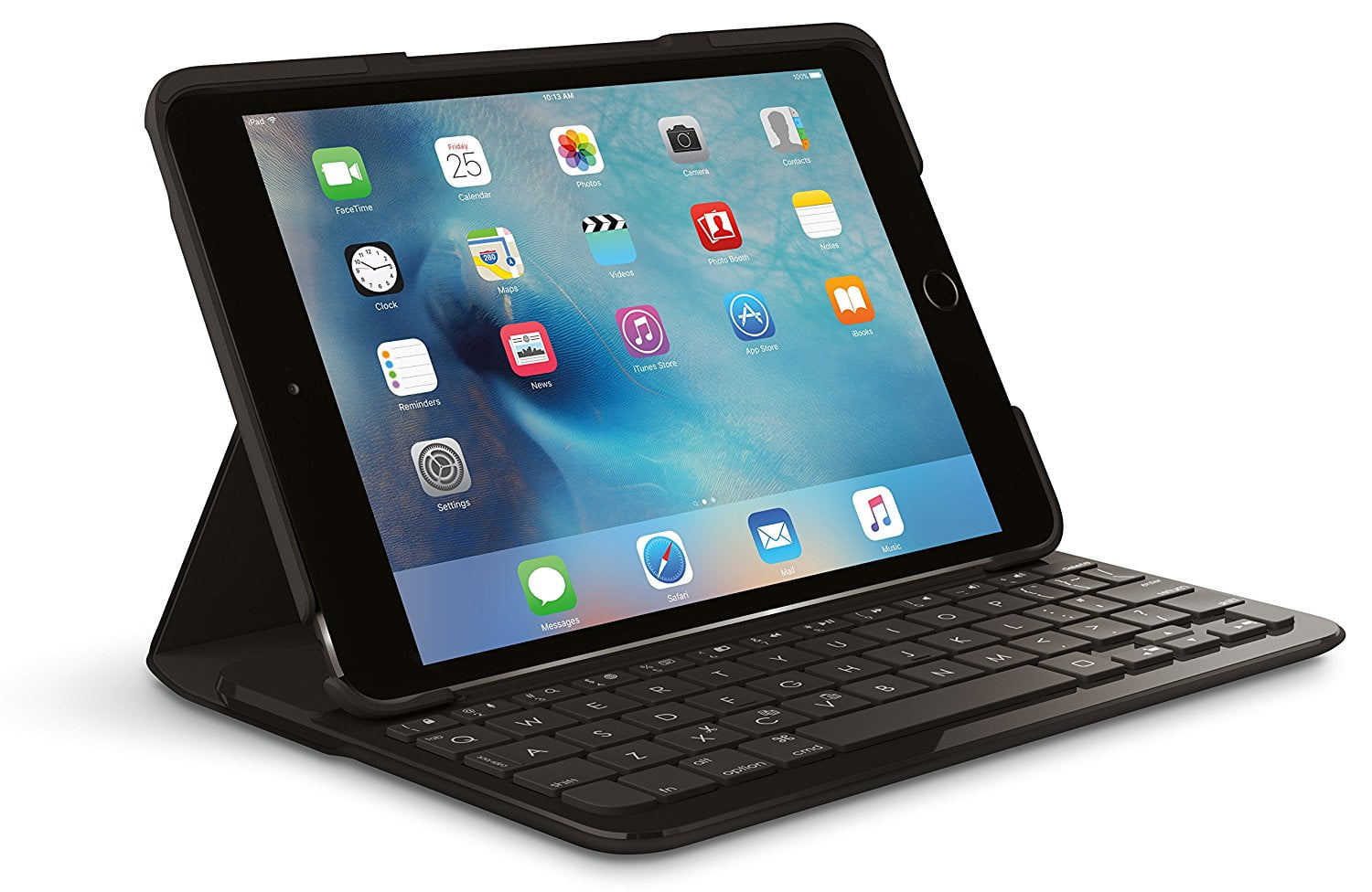 Logitech Logi Focus Wireless Keyboard Folio Case iPad Mini 4 Black 920