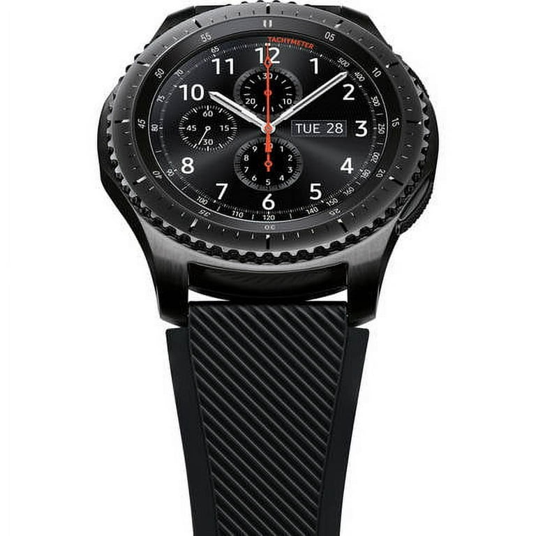 SAMSUNG Gear S3 Frontier Smart Watch Black 46mm - SM-R760NDAAXAR