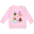 thumbnail image 2 of Inktastic Ice Cream with Patterns Toddler Sweatshirt, 2 of 4