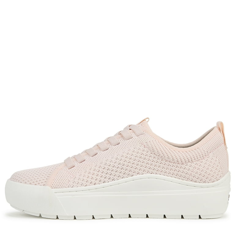 Dr. Scholl's Womens Time Off Knit Sneaker Petal Pink Smooth 9.5 M