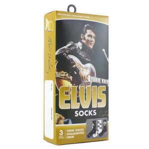 Elvis Socks 3 Pack In Gift Box