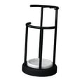 thumbnail image 2 of AMLESO Metal Umbrella Stand Rack Umbrella Organizer Drip Tray Portable Strong Structure White Base, 2 of 8