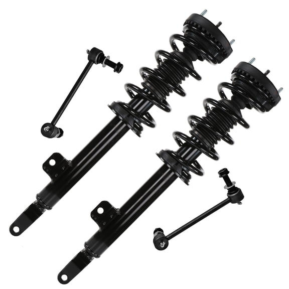 Detroit Axle - Front Shock Absorbers Sway Bar Links Replacement for 2011-2019 Dodge Charger Challenger 300 RWD - 4pc Set