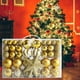 thumbnail image 4 of Bolas de Navidad Colgantes Colco decoración de 101 piezas de oro, 4 of 7
