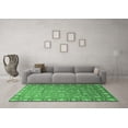 thumbnail image 3 of Ahgly Company Indoor Rectangle Persian Emerald Green Traditional Area Rugs, 6' x 9', 3 of 4
