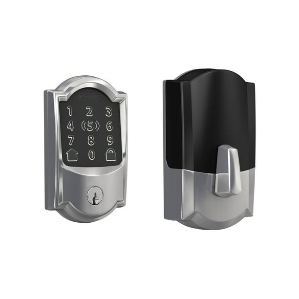 Cerradura inteligente Schlage WiFi Deadbolt con llave de inicio de Apple