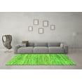 thumbnail image 3 of Ahgly Company Indoor Square Abstract Green Modern Area Rugs, 7' Square, 3 of 4