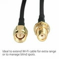thumbnail image 2 of MYG 1m to 5m SMA Male to Female Coaxial Extension Cable Antenna Wi-F Router, 2 of 6