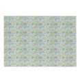 thumbnail image 1 of Birds Cutting Board, Soft Pastel Colored Damask Stencil Technique Pattern of Spring Flowers and Birds, Decorative Tempered Glass Cutting and Serving Board, in 3 Sizes, by Ambesonne, 1 of 2