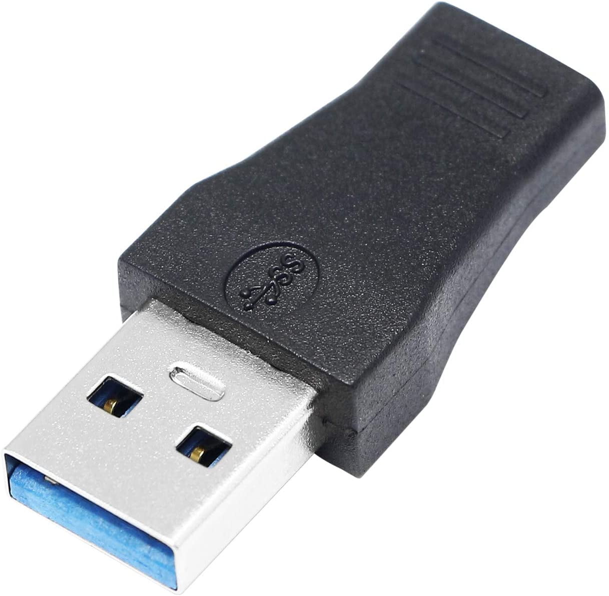 USB 3.0 Type A Male to USB 3.0 Type C Female Gold Plated Connector