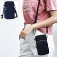 thumbnail image 4 of Small Crossbody Bag Cell Phone Purse for Women, Leather Shoulder Bag Wallet Purse - Tibetan, 4 of 5