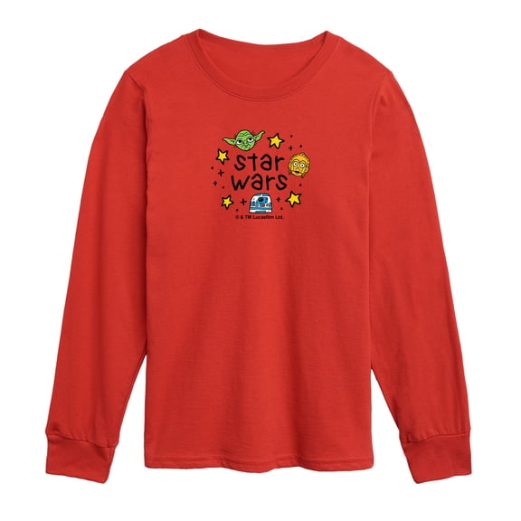 Star Wars - Icons & Stars - Toddler Boys Long Sleeve Graphic T-Shirt
