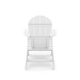 thumbnail image 2 of Miekor Furniture White Adirondack Chair – Premium HDPE Poly Lumber for Pool, Patio, and Garden Elegance 8777, 2 of 5