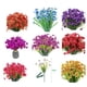 thumbnail image 3 of Wosthever Ramo de flores artificiales Flores falsas Manojo Decoración para el hogar Adorno de boda Decoración Rosa roja, 3 of 6